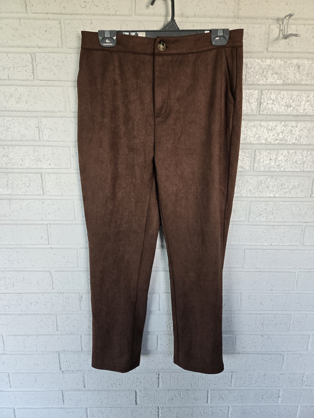 1201 Women's Straight Leg Brown Pants